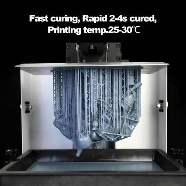 8k Resin for 3D Printer Grey Color