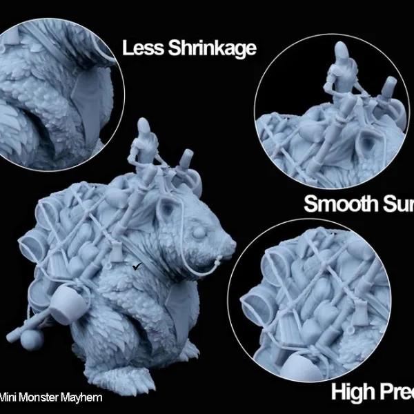 8k Resin for 3D Printer Grey Color