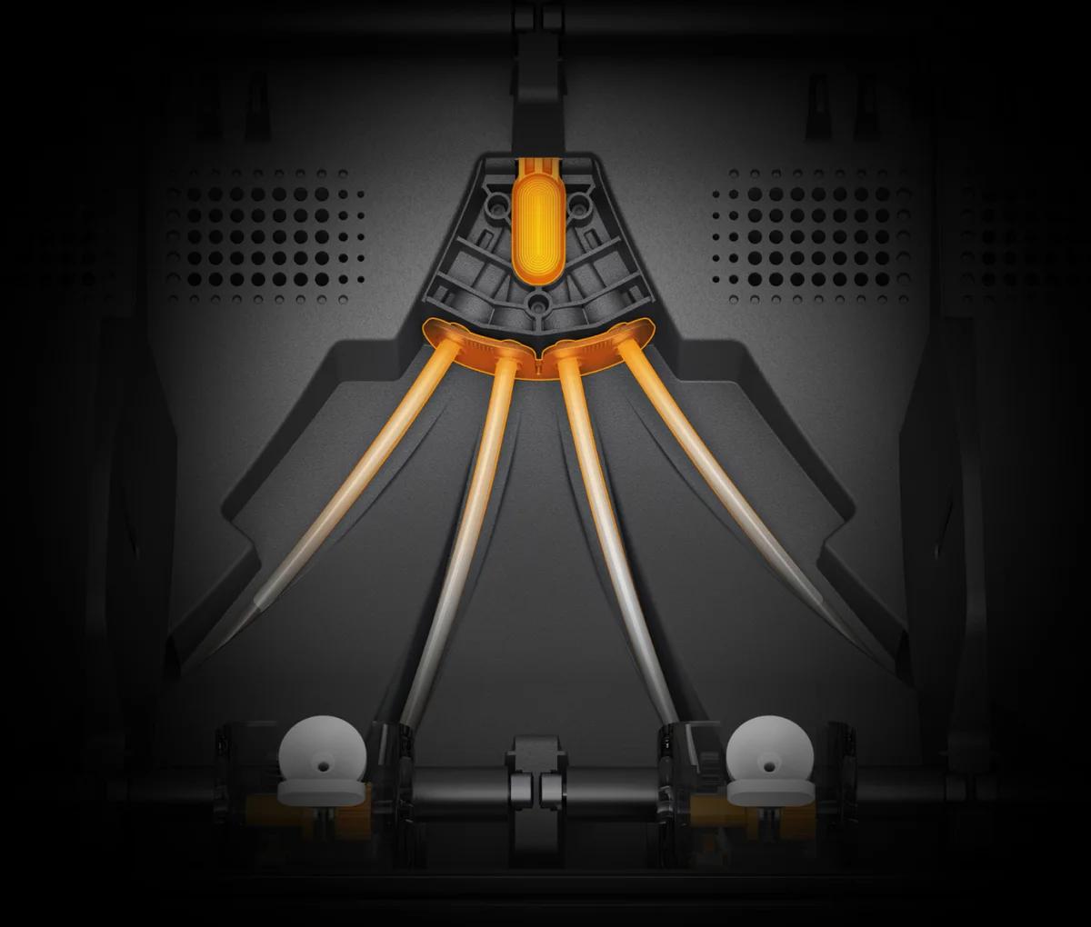 AMS 2 Pro tool-free filament tube access