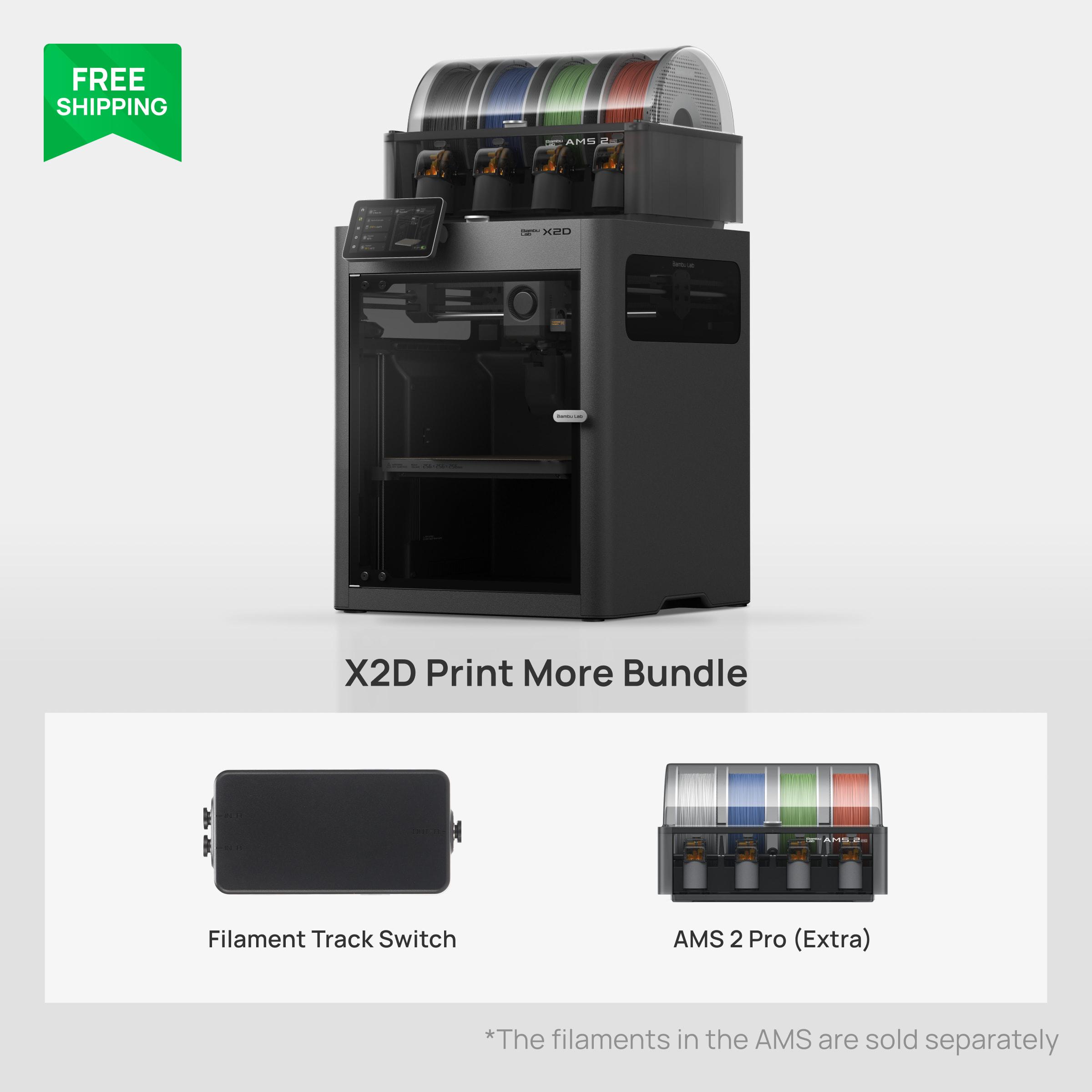 Bambu Lab X2D 3D Printer Combo